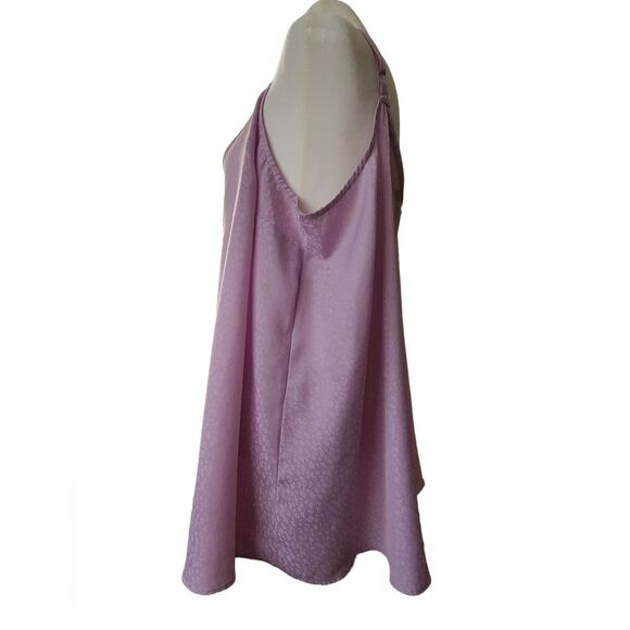 Torrid Sophie Leopard Jacquard Charmeuse Swing Cami Lilac Purple Size 2 - 2X - Picture 2 of 6
